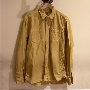 Replay Mustard Button-Up Shirt